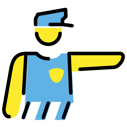 Authority Instruction Element from OpenMoji Emoji Set