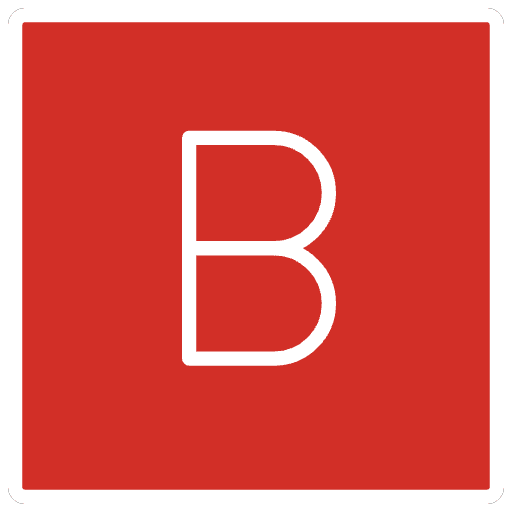 B Button Blood Type Emoji from OpenMoji Emoji Set