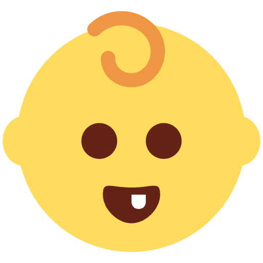 Baby Emoji from Twemoji Emoji Set