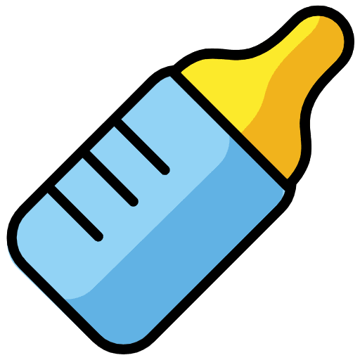 Baby Bottle Element from OpenMoji Emoji Set