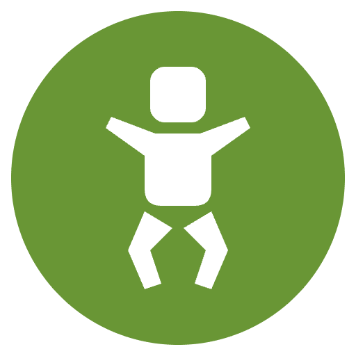 Baby Symbol Element from EmojiTwo Colors Set