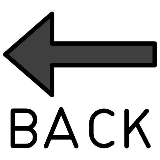 Back Arrow Emoji from OpenMoji Emoji Set