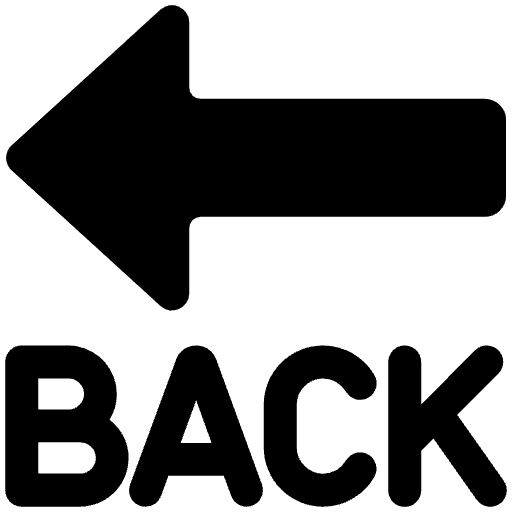 Back Arrow High Contrast Emoji from Fluent Emoji High Contrast Set