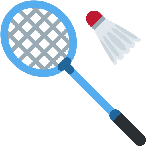 Badminton Emoji from Twemoji Emoji Set