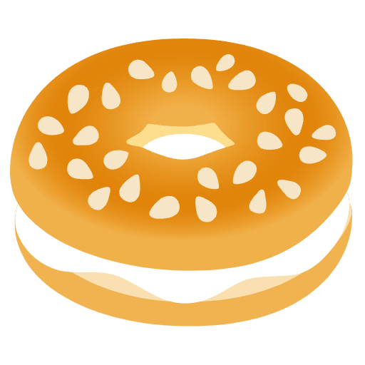 Bagel Element from Noto Emojis Set