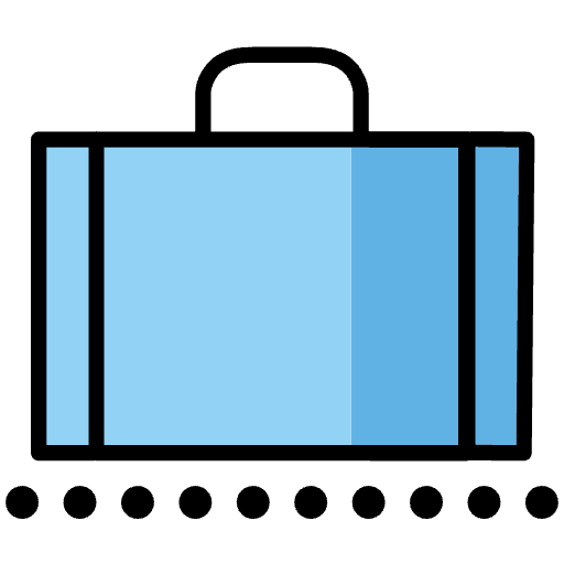 Baggage Claim Element from OpenMoji Emoji Set