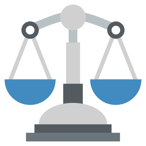 Balance Scale Emoji from EmojiTwo Colors Set