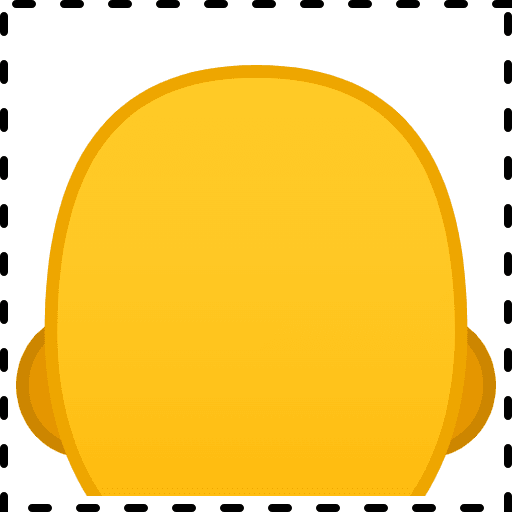 Bald Emoji from Noto Emojis Set