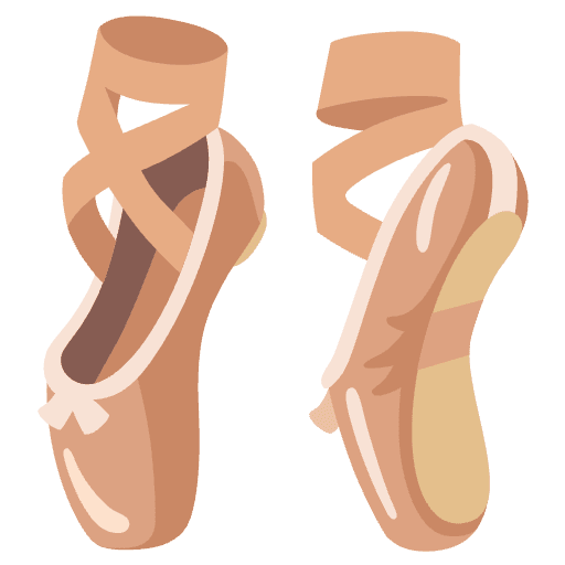 Ballet Shoes Emoji from Noto Emojis Set