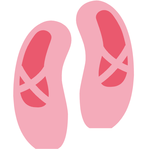 Ballet Shoes Emoji from Twemoji Set
