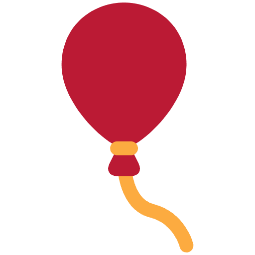 Balloon Emoji from Twemoji Emoji Set