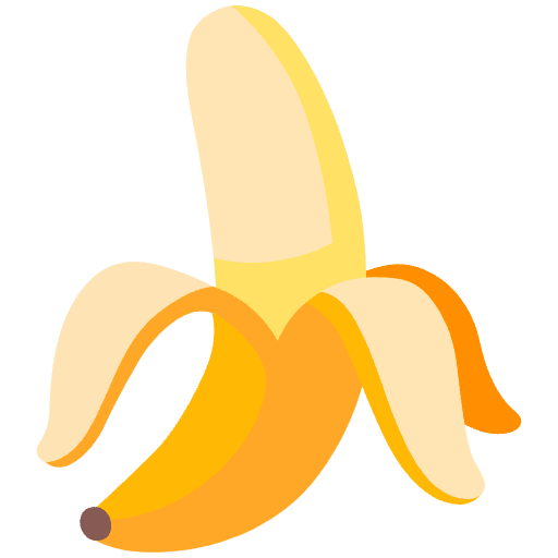 Banana Emoji from Noto Emoji Set