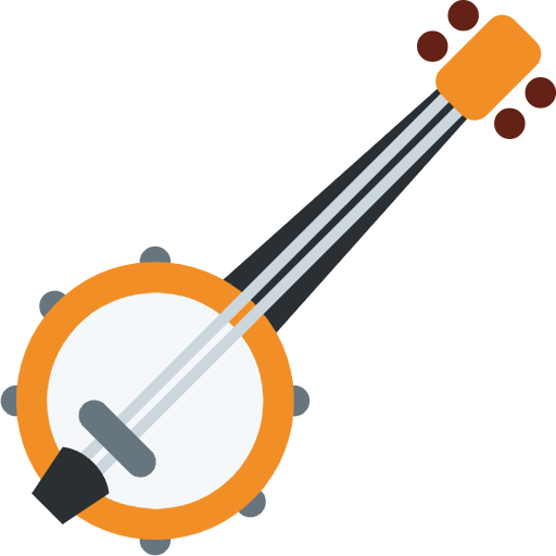 Banjo Element from Twemoji Emoji Set