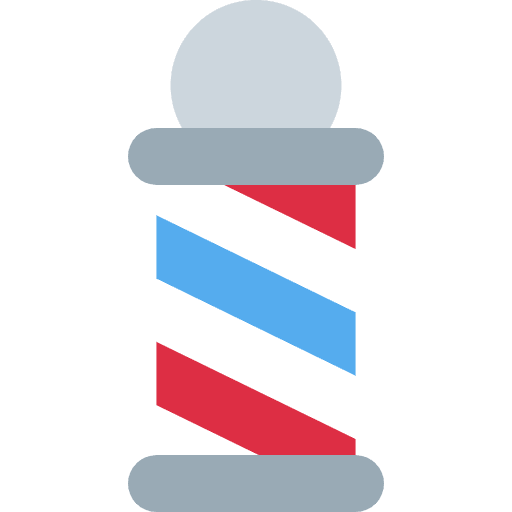 Barber Pole Emoji from Twemoji Set