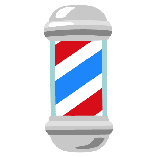 Barber Pole Emoji from Noto Emoji Set