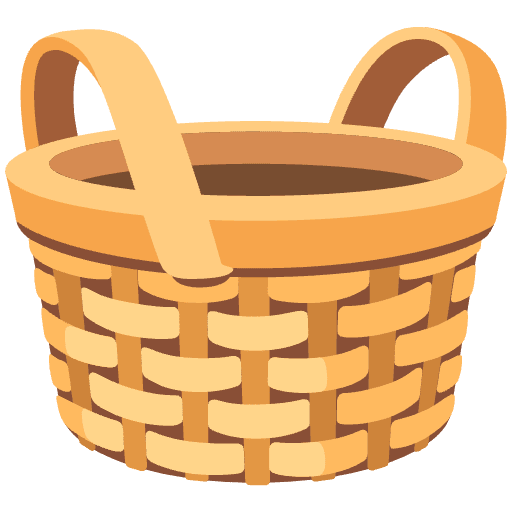 Basket Element from Noto Emojis Set