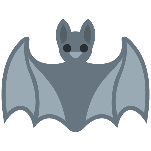 Bat Element from Twemoji Emoji Set