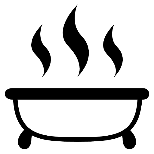 Bathtub Emoji from EmojiTwo Black Set