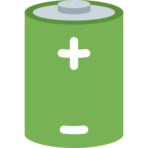 Battery Emoji from Twemoji Emoji Set
