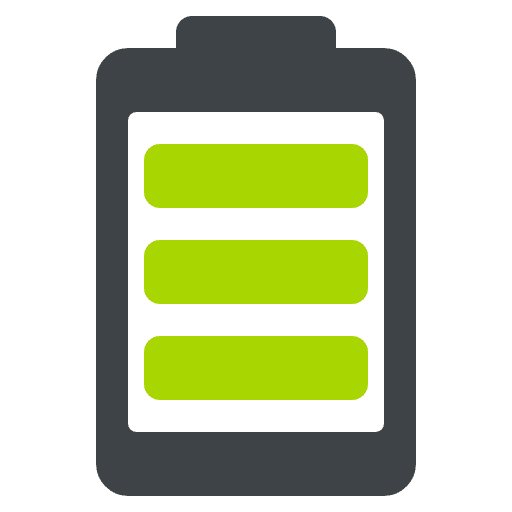 Battery Emoji from EmojiTwo Colors Set