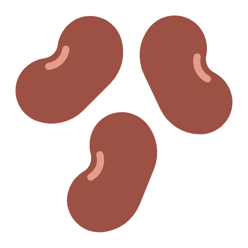 Beans Flat Emoji from Fluent Emoji Flat Set