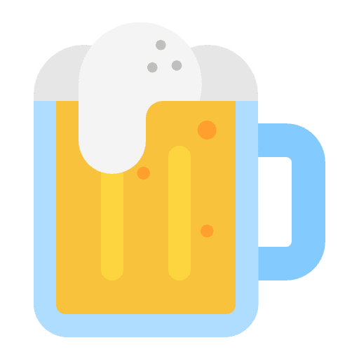 Beer Mug Flat Emoji from Fluent Emoji Flat Set