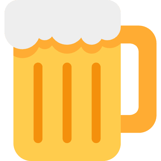 Beer Mug Emoji from Twemoji Set