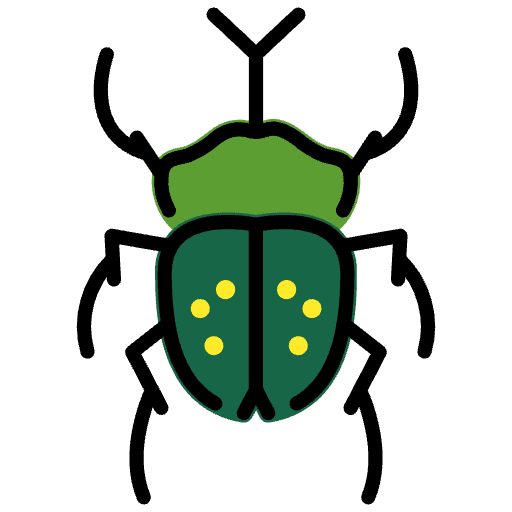 Beetle Element from OpenMoji Emoji Set