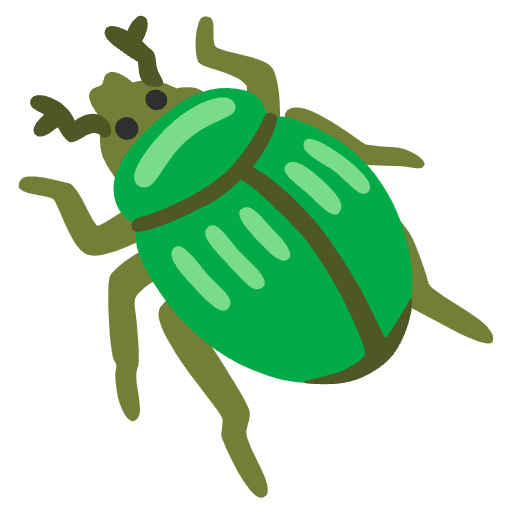 Beetle Element from Noto Emojis Set