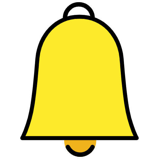 Bell Emoji from OpenMoji Set