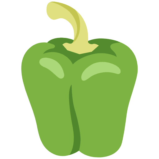 Bell Pepper Emoji from Noto Emoji Set