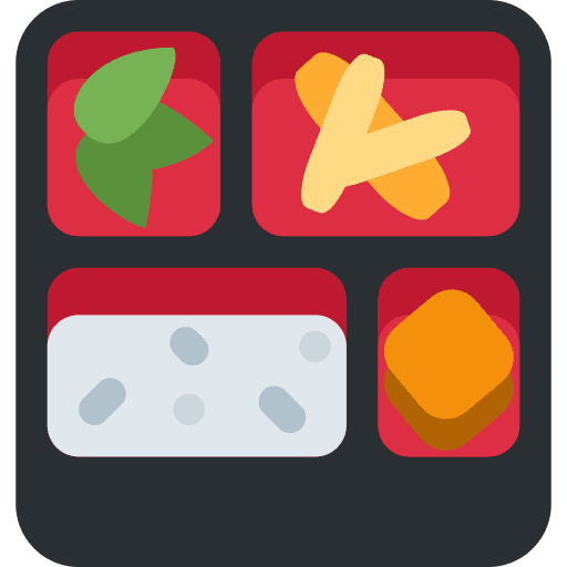 Bento Box Emoji from Twemoji Set