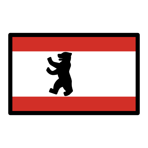 Berlin Flag Emoji from OpenMoji Set