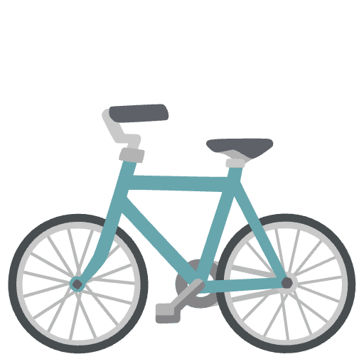 Bicycle Emoji from Noto Emojis Set