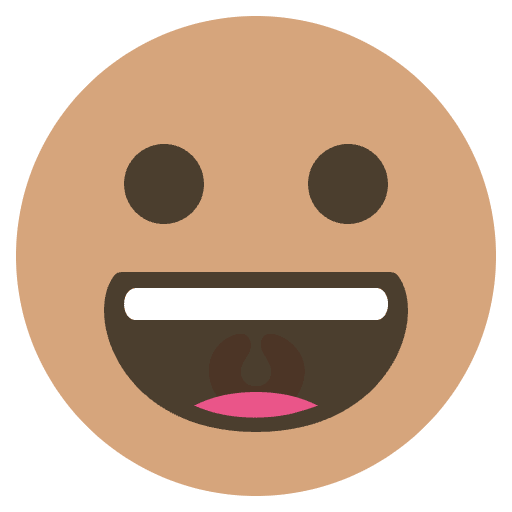 Big Smile Emoji Emoji from EmojiTwo Colors Set