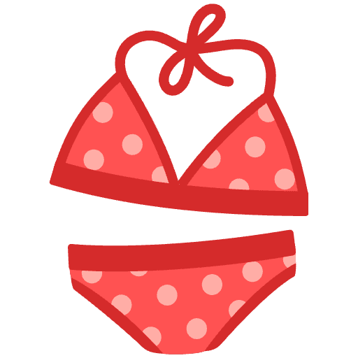 Bikini Emoji from Noto Emoji Set