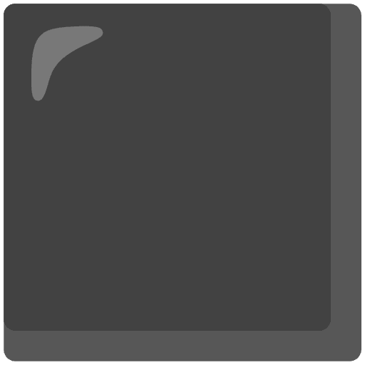 Black Medium Square Emoji from Noto Emoji Set