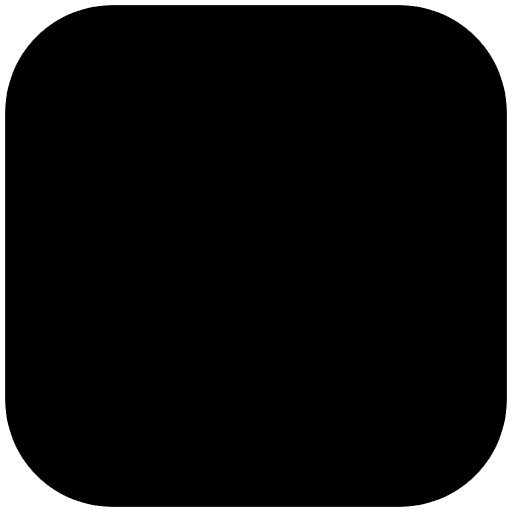 Black Small Square High Contrast Emoji from Fluent Emoji High Contrast Set