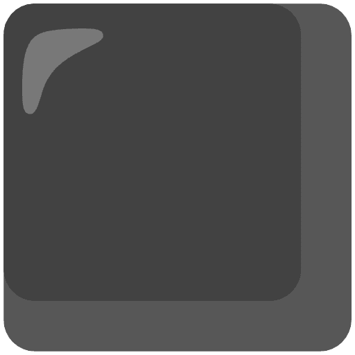 Black Small Square Emoji from Noto Emoji Set