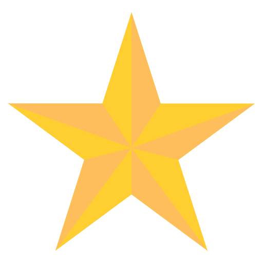 Black Star Emoji from EmojiTwo Colors Set