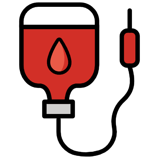 Blood Transfusion Element from OpenMoji Emoji Set