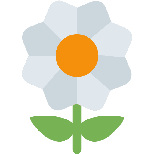 Blossom Emoji from Twemoji Emoji Set
