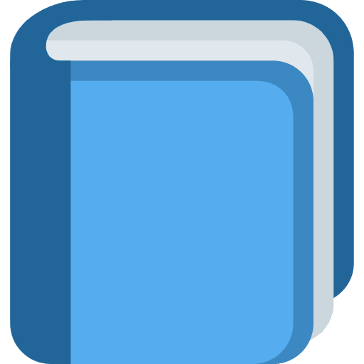 Blue Book Emoji from Twemoji Set