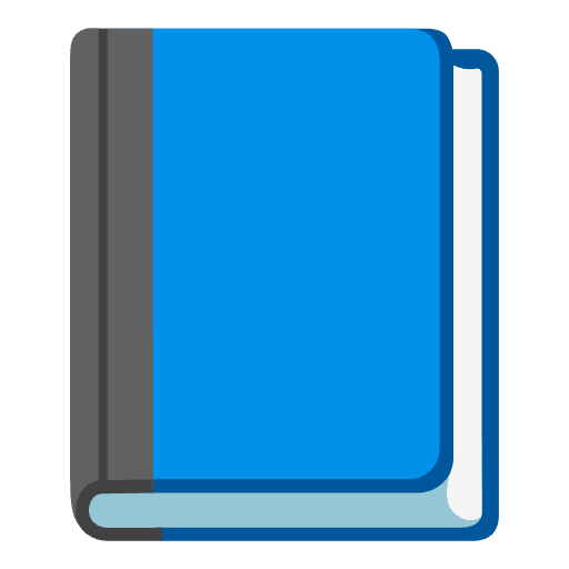 Blue Book Emoji from Noto Emojis Set