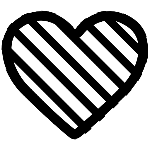 Blue Heart High Contrast Element from Fluent Emoji High Contrast Set