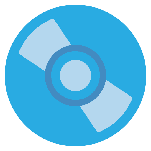 Bluediskicon Element from EmojiTwo Colors Set