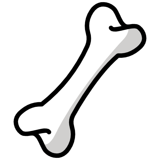 Bone Element from OpenMoji Emoji Set