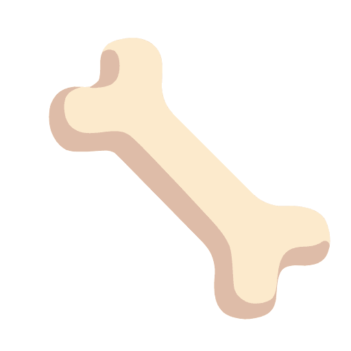 Bone Element from Noto Emojis Set
