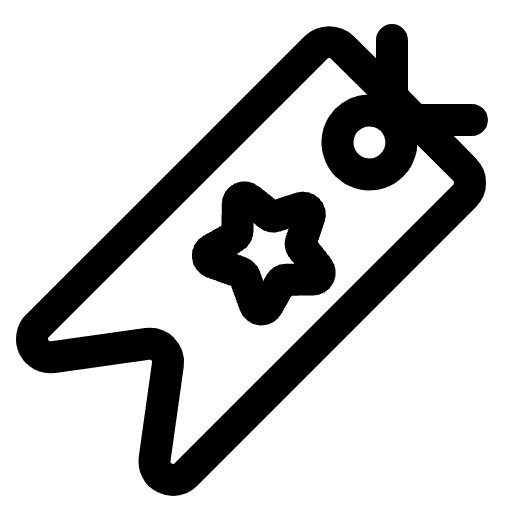Bookmark High Contrast Emoji from Fluent Emoji High Contrast Set