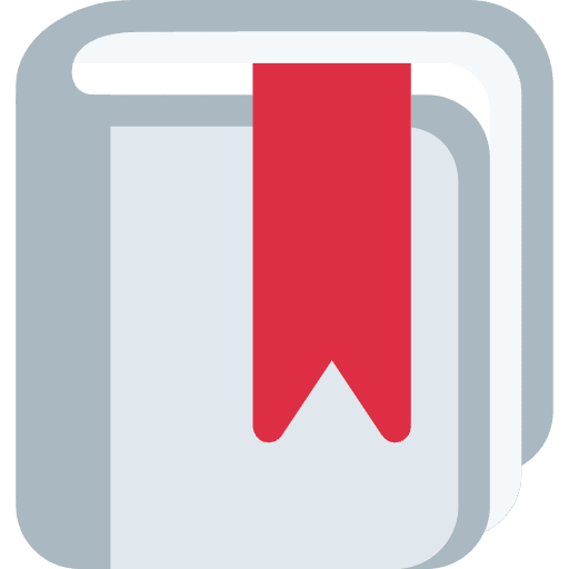 Bookmark Element from Twemoji Emoji Set